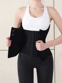 1 pieza Entrenador de cintura de corsé para mujer, moldeador corporal, faja reductora, top de control de abdomen, colombianas para mujer, faja reductora de abdomen, ropa interior moldeadora