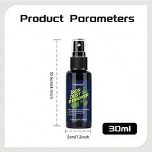 JB-XPCS Spray quitaóxido para llantas de coche, diseñado para eliminar el polvo metálico y las partículas de hierro de los aros de los frenos - Negro - Ver 13