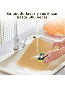 可重复使用烤箱纸，3 包/6 包（11.8 英寸 X 15.7 英寸）适用于烤盘、蛋糕盘、蛋糕底座永久性烤箱纸、烘焙垫、烤架垫、烘焙、面包制作易于清洁、可水洗、耐热纸不粘涂层耐热烤箱纸