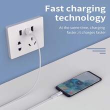 2 piezas, Adaptador de hembra Lightning a macho USB C, solo aplicable para carga y transferencia de datos - Blanco - Ver 4