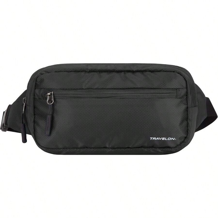 : World Travel Essentials Convertible Sling Waist Pack - Black - View 1