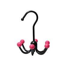 1/3件多功能可旋转6爪挂钩，家用胸罩肩带挂钩，衣柜整理架，包包挂钩 - 彩色 - 查看 8