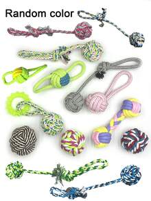 9 Pack XL Dog Chew Toys - Large Breed Aggressive Chewers, Durable Puppy Teething, Heavy Duty Cotton Rope Toys Dog Chew Toy Rope Knot Set, Durable Training Interactive Dog Rope Toy, Suitable For All Sizes Of Dogs To Play And Interact With. Chewing Knots, Multi-Functional Grinding Rope For Indoor And Outdoor Training