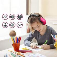 Kids Noise Reducing Earmuffs In Pink, Adjustable Headband With  Design, Hearing Protection For Children's Sleep And Study - Pink - View 6
