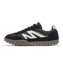 CAMEL CROWN Men's Casual Plate Shoes, Autumn And Winter De Training Casual Retro Meridian Sports Plate Shoes - Black/Ivory - View 1