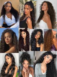 22 Zoll Afro Lockige Crochet Haarverlängerungen für Frauen Karneval Jessica Synthetische Zöpfe Haare, lange wellige lockige Crochet Zöpfe Haare, Ozeanwellen Crochet Haare Synthetische Halo Haare Lockige Crochet Haare für Frauen Tiefe Welle Crochet Haare für Zöpfe Haarverlängerungen Halloween, Weihnachten