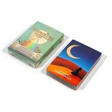 Moonology Oracle Cards - 28-Phase Lunar Cycle Divination Deck With Monthly Moon Messages, Spiritual Guidance & Meditation Tool, Turquoise & Pastel Phases Booklet-Like Guide For Beginners, Goddess Energy Readings - Green - View 5