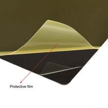 Blank Metal Card Anodized Aluminum Plate For DIY Laser Printing Engraving - Black 50 Pcs - View 5