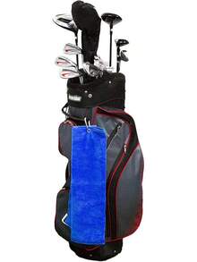 Longridge Luxury 3 Toalla de Golf Plegable - Verde, - azul - Ver 6