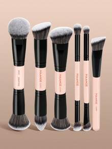 MAANGE 1 Stück/2 Stück/3 Stück/6 Stück Dreieck Pinsel, tragbarer Verwischpinsel Kosmetikpinsel Make-up Pinsel mit Foundation Pinsel, Rouge Pinsel, Loser Puder Pinsel, Konturpinsel, Highlighter Pinsel, Make-up Werkzeuge Geschenk für Frauen & Mädchen Reise Make-up Pinsel, Foundation Pinsel, Abdeckstift Pinsel, Rouge Pinsel, Konturpinsel, Rouge Pinsel, Bronzer Pinsel, Puder Pinsel, Foundation Pinsel, Rouge Pinsel