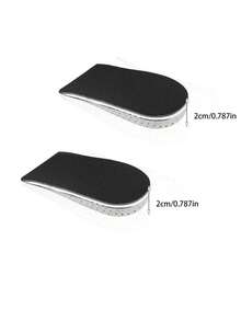 Invisible Height Increase Insoles, Men Women Shoes Insole EVA Memory Foam Heel Lifting Taller Cushion Heighten Shoe Pad - Multicolor - View 12