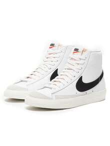 Nike Blazer Mid '77 Vintage TRẮNG - Đen và trắng - Xem 2