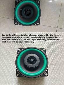 6.5 英寸 5 英寸 4 英寸 汽车 HIFI 同轴扬声器 100W 汽车音乐立体声全频扬声器