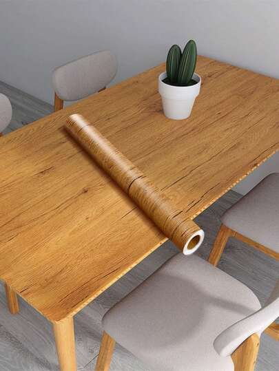 Gray Brown Wood Grain Contact Paper Waterproof Faux Wood Wallpaper Peel And Stick Countertops Light Oak Contact Paper For Cabinets Self Adhesive Wallpaper Wooden Stickers Vinyl Wrap Wood Grain Contact Paper Peel And Stick Textured Self-Adhesive Wallpaper Bubble-Free Design Matte Thickened Design