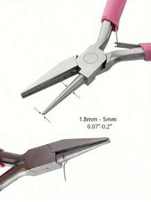 5-Inch Mini Pliers For DIY Jewelry Making, Small Needle Nose Pliers, Wire Wrapping Pliers - 滾針鉗 - 查看 11