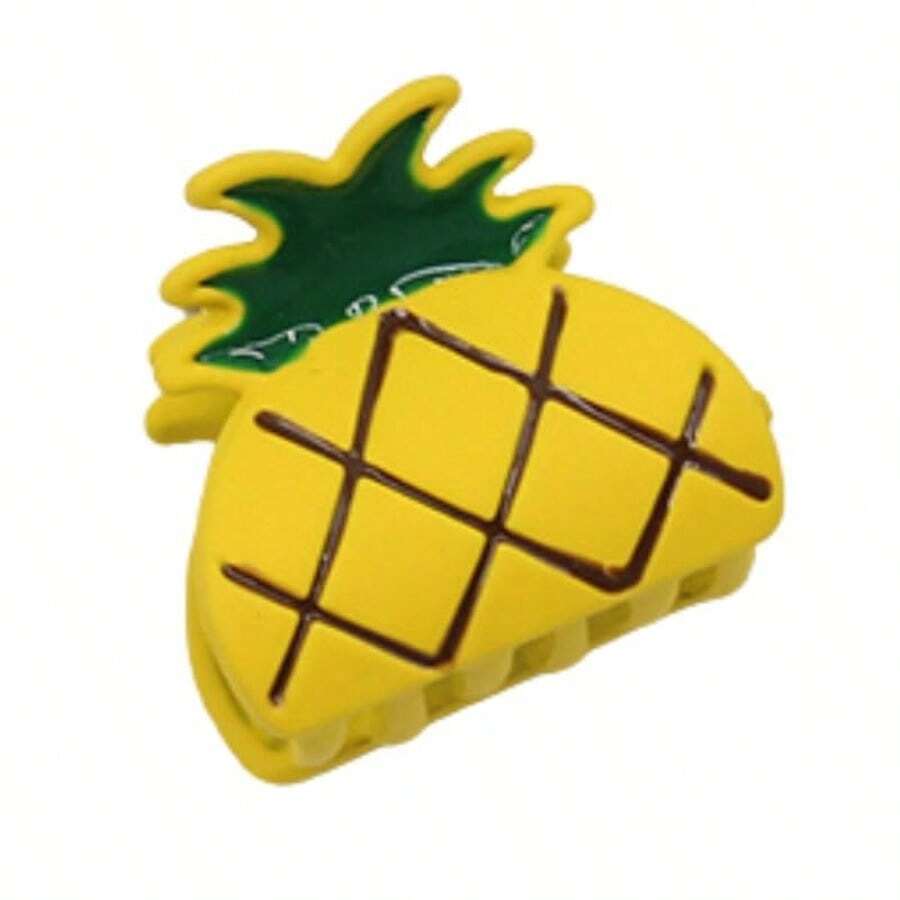 Fruit Claw Hair Clip Pineapple OR2446 - 鳳梨 - 查看 1