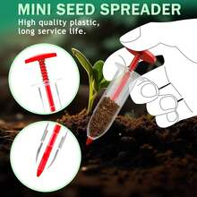 Bộ dụng cụ gieo hạt mini 1/2/6 món - Dụng cụ làm vườn cầm tay, bền chắc bằng nhựa, có khay đựng hạt và thành rộng giúp dễ dàng gieo trồng. - như hình ảnh - Xem 9
