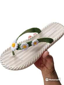 Women Flip-Flops - Green - View 9