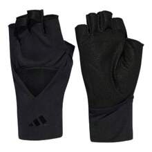 Adidas Women's Versatile Half Finger Sports Fitness Gloves HT3931 - Black - View 5