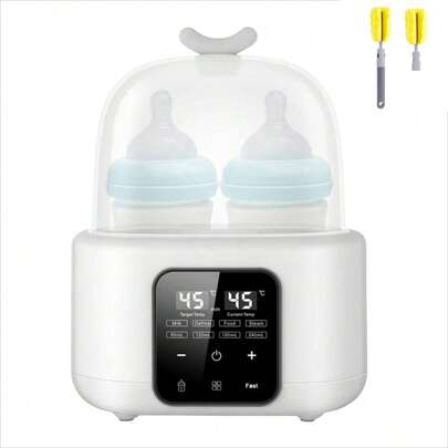 Bottle Warmer, Baby Bottle Warmer, 3 Minutes Fast Milk Warmer, Home Baby Smart Constant Temperature Milk Warmer, Breast Milk Warmer