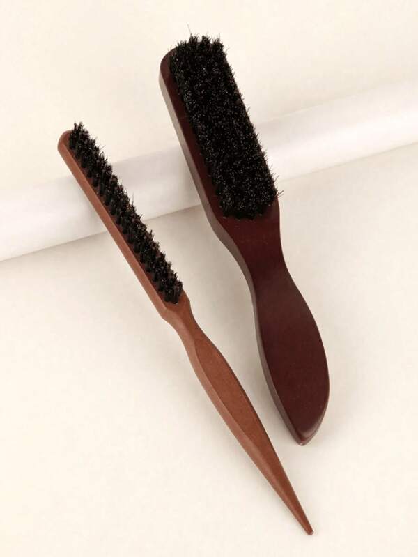 1/2 Pezzi Set, Spazzola per Olio e Capelli, Colore Tinta Unita, Spazzola per Barba Oleosa per Uomo, Manico Lungo, Spazzola per Barba, Spazzola per Pulizia Capelli, Accessori per Ritorno a Scuola, Accessori da Viaggio e Vacanza, Articoli da Viaggio Essenziali, Acconciatura, Parrucchiere, Spazzola per Capelli, Spazzola per Capelli Lisci, Spazzola per Styling, Spazzola per Capelli Ricci, Spazzola per Bordi, Pettine per Capelli, Spazzola per Capelli, Set di Spazzole per Capelli, Pettine per Capelli, Pettine per Ricci, Spazzola Districante, Spazzola per Capelli da Donna, Capelli, Viaggio, Prodotti per Capelli, Accessori per Capelli, Articoli per Capelli, Barbiere, Accessori da Barbiere, Barberia, Attrezzatura da Parrucchiere