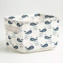 Cesta de armazenamento moderna, mini cubo de armazenamento de tecido de linho com alça, cesta de armazenamento de berçário para prateleiras e mesas, caixa de armazenamento de lona para decoração de casa, cosméticos, livros, brinquedos