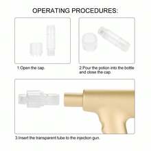 Nuevo medidor de belleza Nano Needleless Hydrafacial Gun nuevo medidor belleza nano needleless hydrafacial gun dispositivo estetica sin agujas tecnologia microdifusion tratamiento facial hidratacion profunda limpieza poros promocion rejuvenecimiento salon spa uso profesional y domicilio guia incluida garantia calidad envio rapido - Dorado - Ver 5