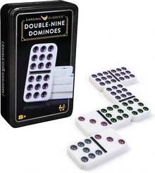 Games, Domino Doble Nueve Cardinal Classics en Caja metálica, Juego clásico para niños y Adultos a Partir de 8 años - 1 - Ver 10
