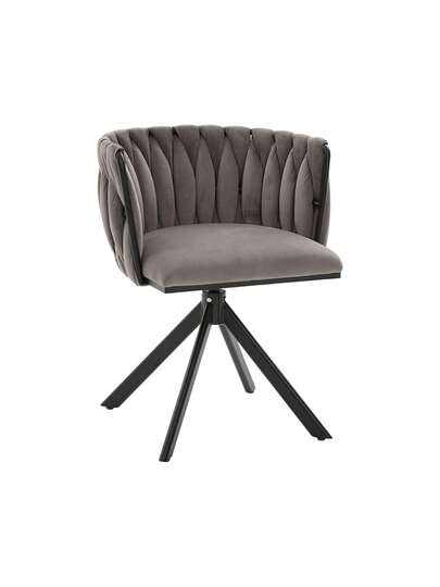 Fluwelen Seats Heavy Metal Frame, 180 Degree Swivel Function, Back, Zachte Luxurious Flexible Between Living Room, Budol Creative Workspace (Set Of 2) view 7