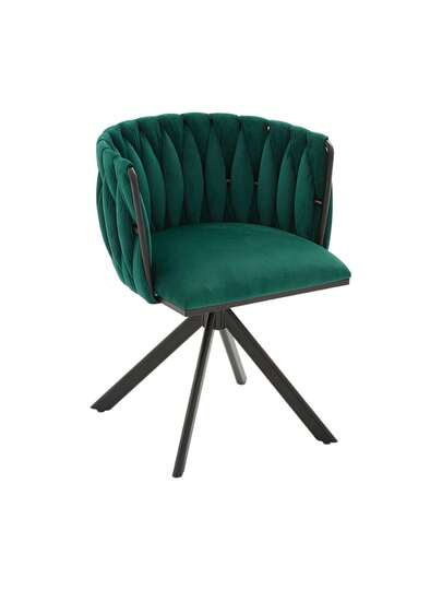 Fluwelen Seats Heavy Metal Frame, 180 Degree Swivel Function, Back, Zachte Luxurious Flexible Between Living Room, Budol Creative Workspace (Set Of 2) view 8