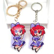 Keychain, Clown Rabbit Pendant - 積木人[金扣]亞克力 - 查看 6