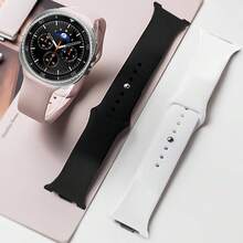 Silicone Sport Strap Compatible With Samsung Galaxy Watch Ultra 2025 Accessories Bracelet For Galaxy Watch8 40 44mm/8Classic Fashion Band - For Galaxy Watch 8/8Classic - View 3