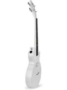 Carbon Ukulele With, & Strap - Red - White - View 5