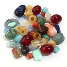 高品质亚克力光环染色云朵珠，串珠，散珠，DIY耳环，手链，项链，饰品 - 彩色 - 查看 4