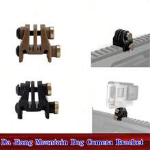 Suitable For GoPro 10/9/8/7/6 Installation Adapter, Osmo Action Camera Mount, Outdoor Hunting Tactical Accessories - Multicolor - View 2