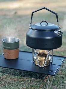 1pc Outdoor Alcohol Stove Stainless Steel Detachable Stand, Portable Creative Stove Stand Camping Accessory