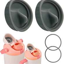Replacement Lid Rings Compatible With 30oz/40oz Leak-Proof Tumblers, Silicone Plug And Seal Ring Replacement Parts - Multicolor - View 2