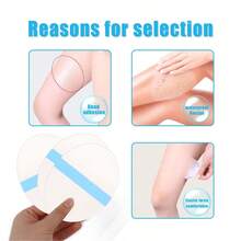 Parche antifricción para muslos, parche antifricción invisible para muslos, parche de protección de pierna de alta elasticidad para rodilla y pantorrilla, parche antifricción aleatorio