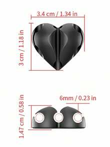 2pcs Heart-Shaped Cable Organizers, Data Line Holder, 3-Hole Fixed Line Clip, Phone Charging Cable Winders, Self-Adhesive Wire Organizers For Desk, Bedside, Wall, Car, And Office - Multicolor - View 3