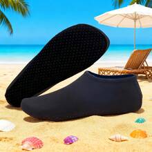 1pair Beach Socks, Snorkeling Shoes, Suitable For Both Men And Women. Equipment For Swimming And Diving. Swimming And Diving Socks. Swimming Shoes. Anti-Cut Soft Soles. Barefoot Walking For Beach Exploration And Stream Hiking. - Multicolor - View 17