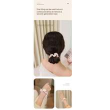 MEET SUN 1pc 1200mAh Lithium Battery Long Lasting + Handmade Fabric Decorative Apron/Scrunchie (2-In-1) + Mini Portable Hand Warmer + Lanyard + Cute Pet USB Charger, 2025 Autumn/Winter New Arrival - Mint Green - View 11