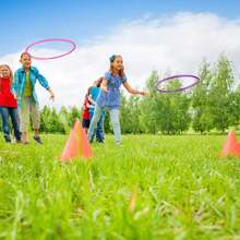 LEMESO Kit de Juegos de Lanzamiento Sacos de  + 12 Juguetes Anillo Lanzamiento círculo - 1 - Ver 6