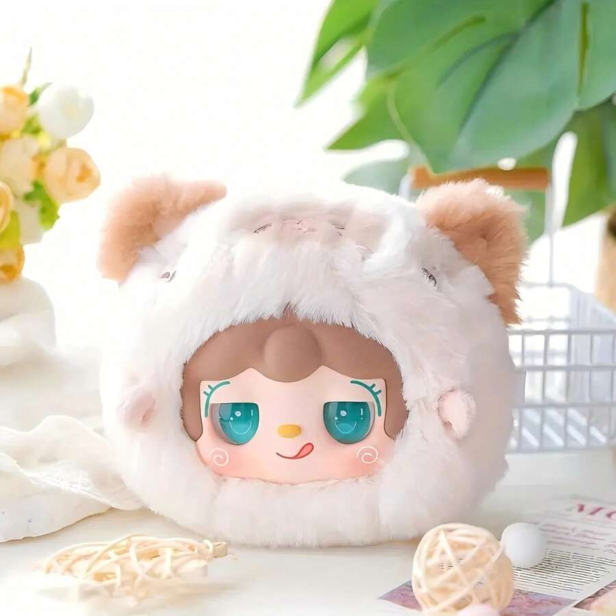 1pc Yalli Studio Plush Doll Interesting Fruits Series Yalli Studio Plush Adorable Plush Toys For Collectors Interesting Doll With Cute Designs,, Official Genuine Plush Toy, Collectible Figure, Cute Stuffed Animal, Halloween Gift, Birthday Gift, Christmas Gift, Single Box Pack - 1PCS/Single Box Pack - 查看 1