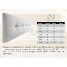 Headboards & Footboards - 白色織物 - 查看 4