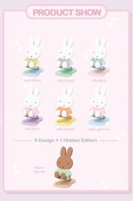 米菲折叠手机支架盲盒系列官方授权，多种可爱设计可折叠耐用手机支架，有趣的收藏桌面装饰，适合日常使用或创意礼物 - 彩色 - 查看 2