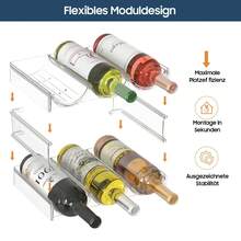 Wine Rack Table - White - View 4