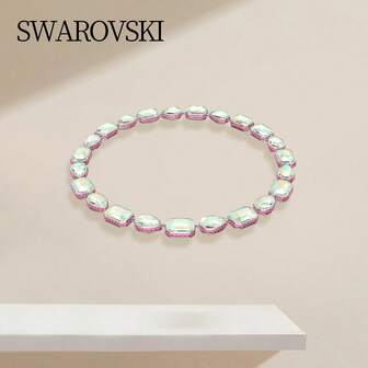  Swarovski CHROMA färgglatt dubbelsidigt armband för kvinnor flickvän födelsedagspresent julklapp mors dag present 5616640