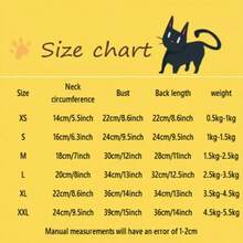 Soft & Skin-Friendly Hairless Cat Thermal Undergarment, Suitable For Domestic Cats - Black - View 2