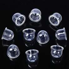 10pcs/Pack 22mm Fuel Pump Carburetor Diaphragm Cover Suitable For Chainsaws & Trimmers - Transparent - View 1