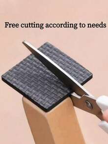 30/60 st ljudisolerade stolsbenskydd, runda/fyrkantiga matstolar och bord, halkfria möbelmattor, metallfanertyper - andra typer - tyst hemmiljö - Svart - Visa 4